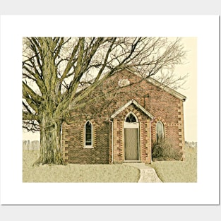 Church in the Country No.4 Posters and Art